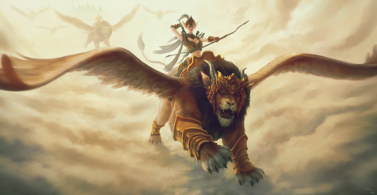 Лев с крыльями