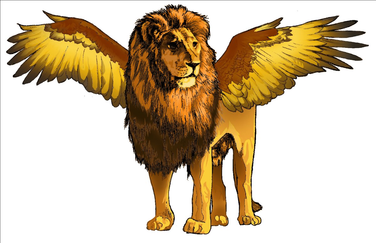 Лев с орлиными крыльями