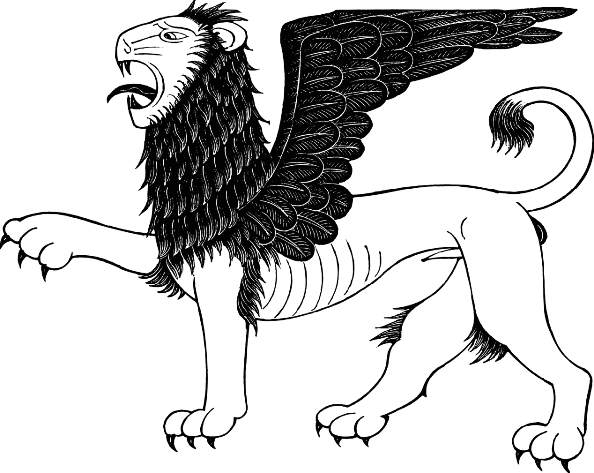 Крылатый Лев вектор