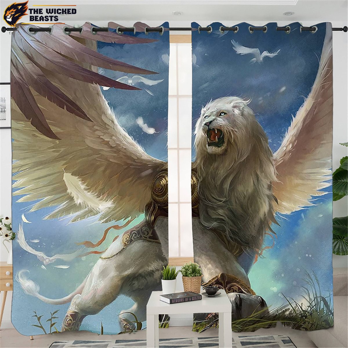 Картина крылатый Лев