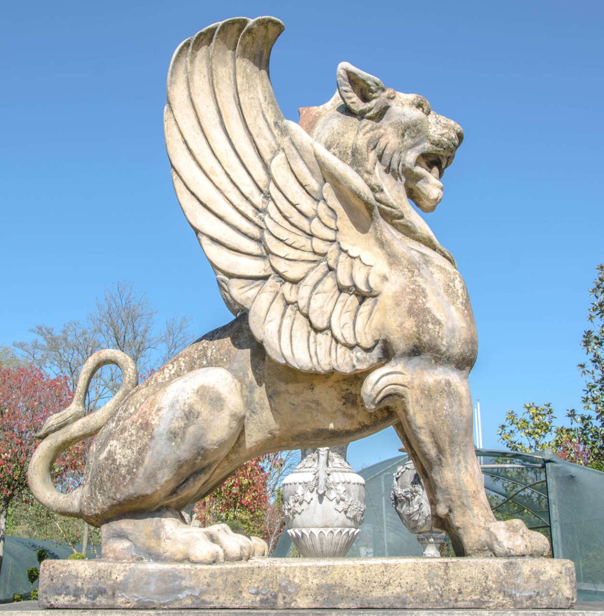 Брунсвик скульптура крылатый Лев