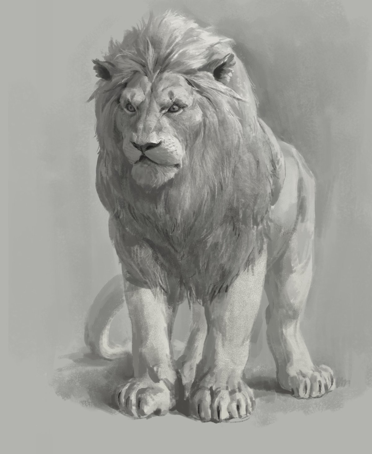 Крылатый Лев арт