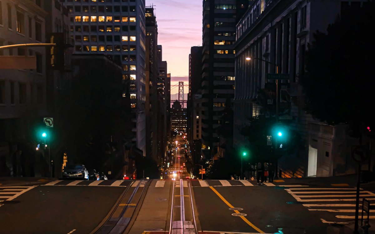 Ночной город 1920 1080