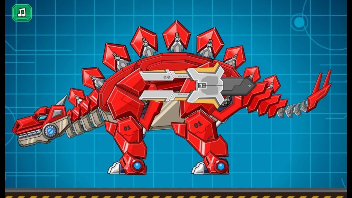 Робо динозавры игра