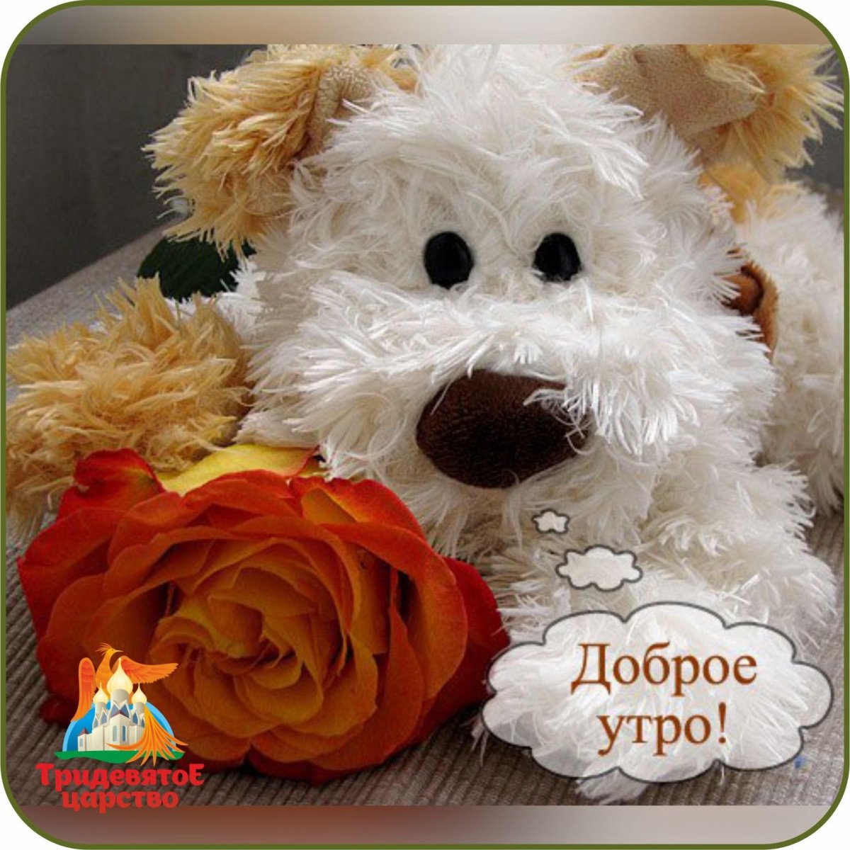 Мягкие игрушки с добрым утром