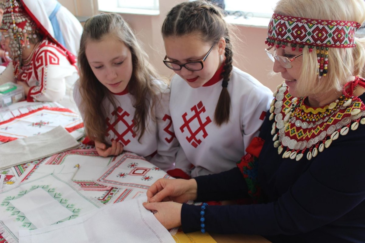 Тухья Чувашский головной убор