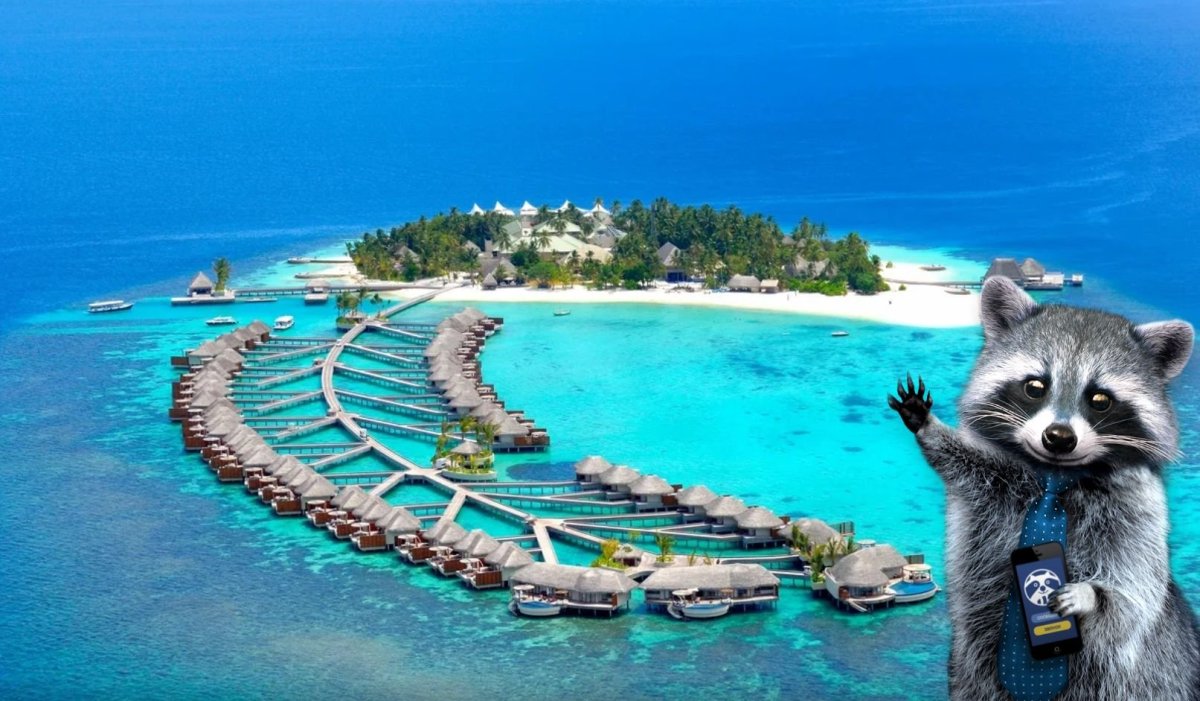 На Мальдивах есть бомжи