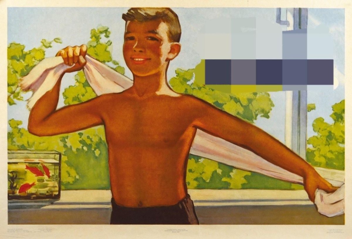 Советские пионерские плакаты