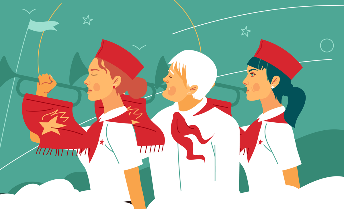 СССР 70е пионеры