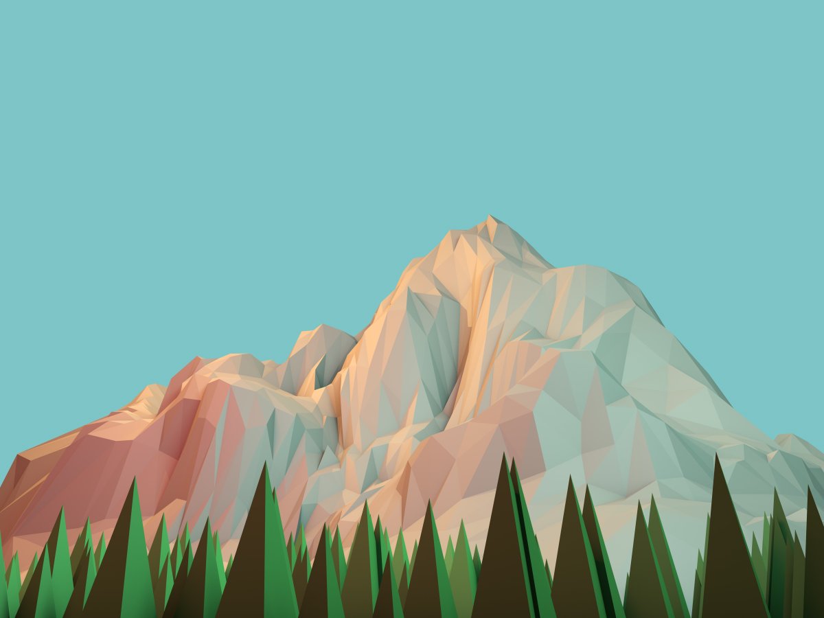 Задний фон горы
