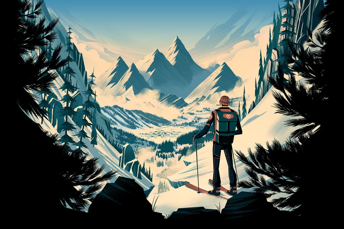 Минималистичные иллюстрации