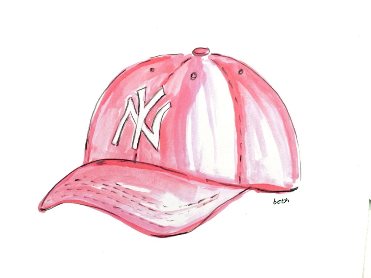 Бейсболка рисунок