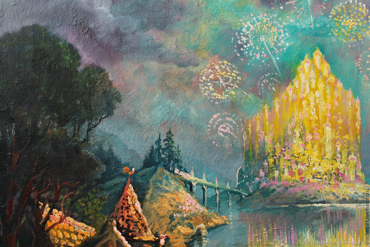 Золотой город живопись