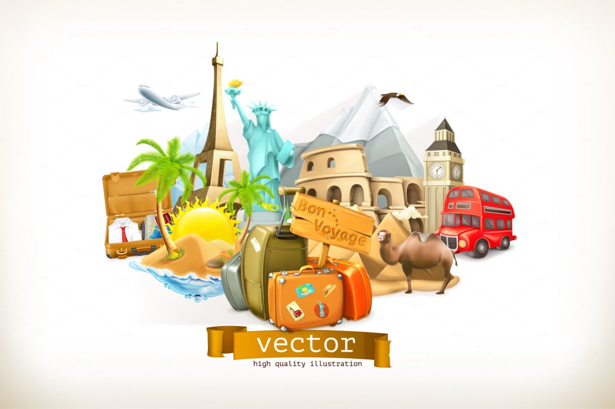 Шаблон путешествие