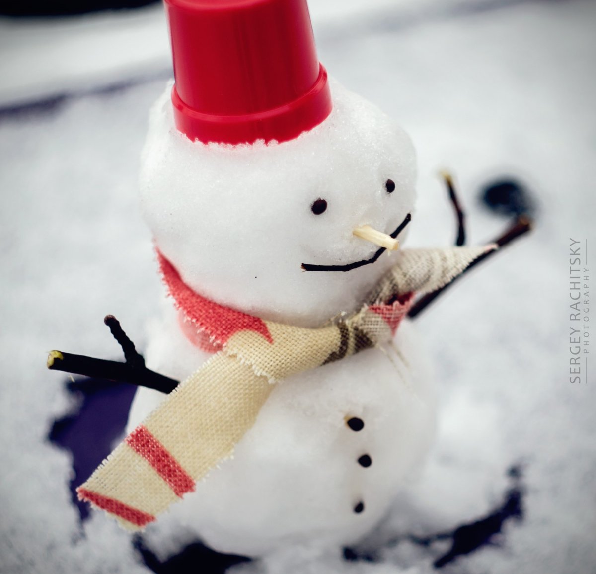 Забавный Снеговик