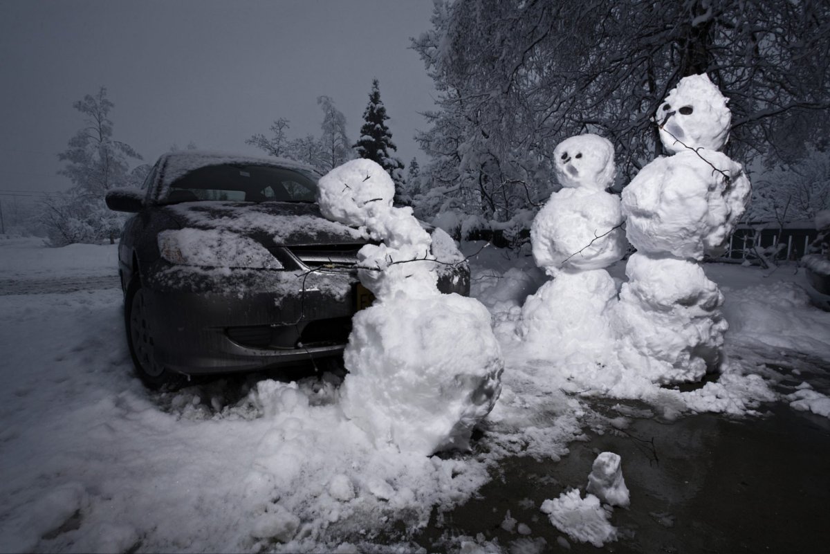 Комикс про снеговика приколы