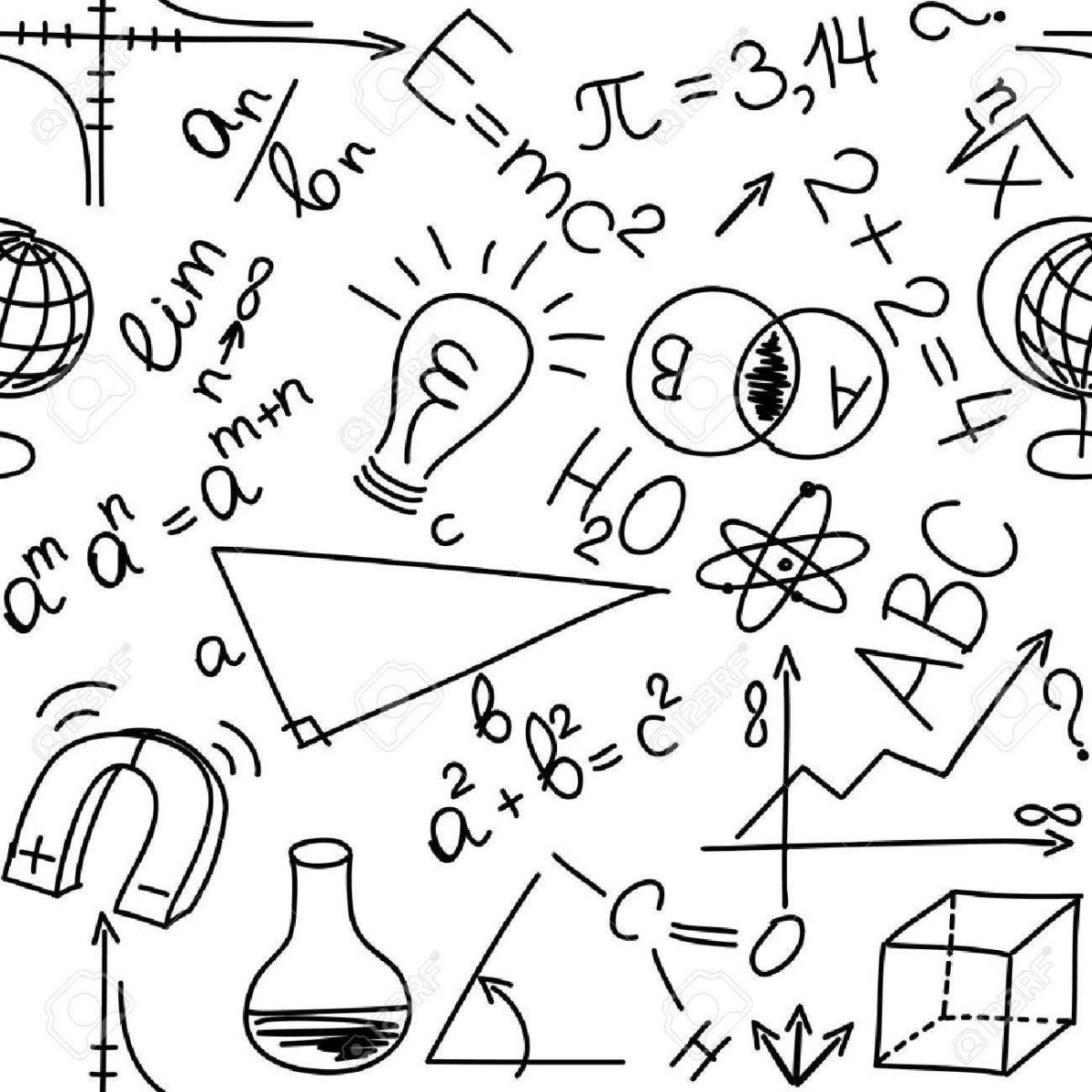 Атрибуты физики и биологии