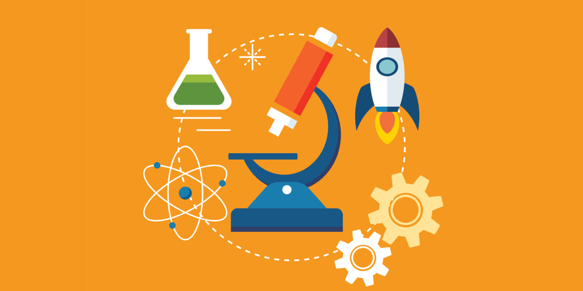 Предметы для экспериментирования на прозрачном фоне