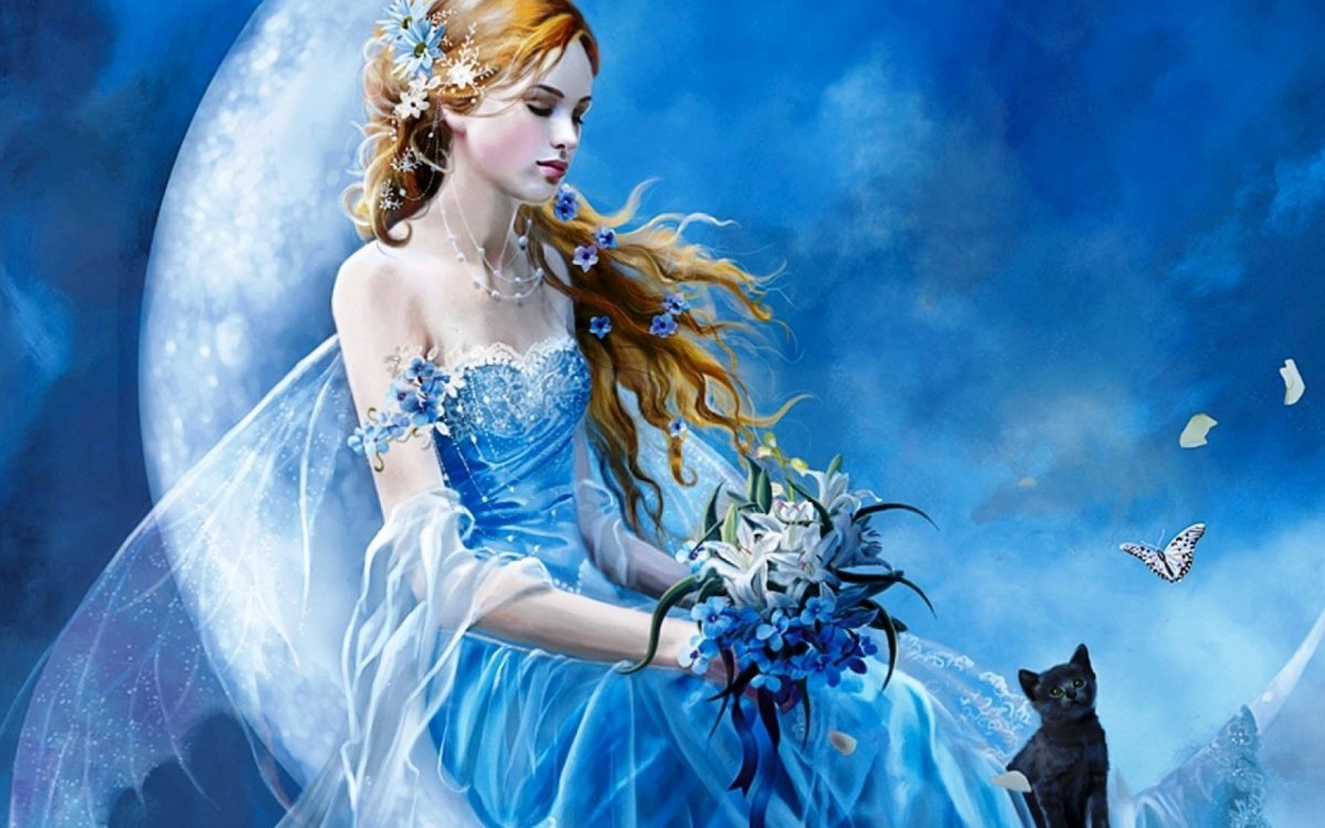 Девушка с волшебной шляпой