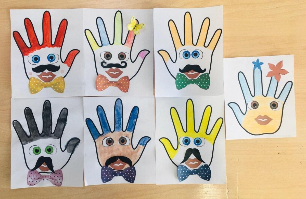 Мастер класс Веселые ладошки