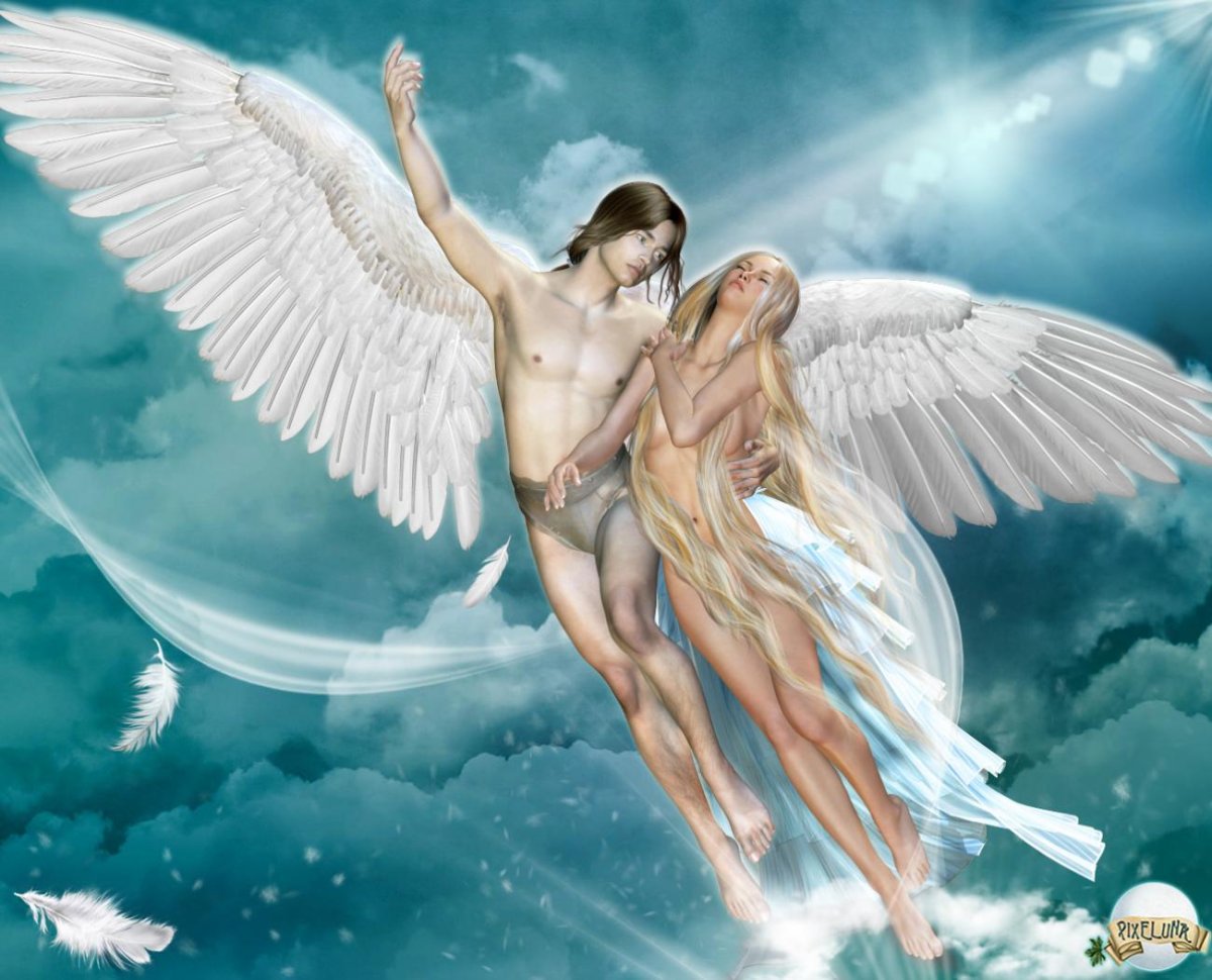 Влюбленные с крыльями