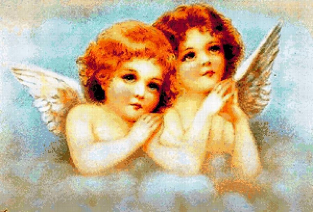 Ангелы двойняшки