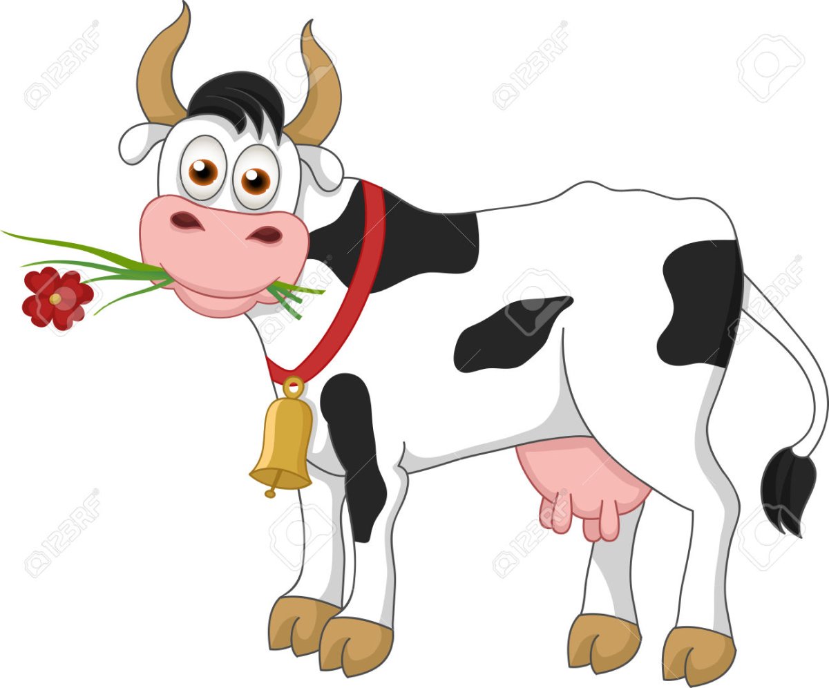 Рисунки для срисовки коровка