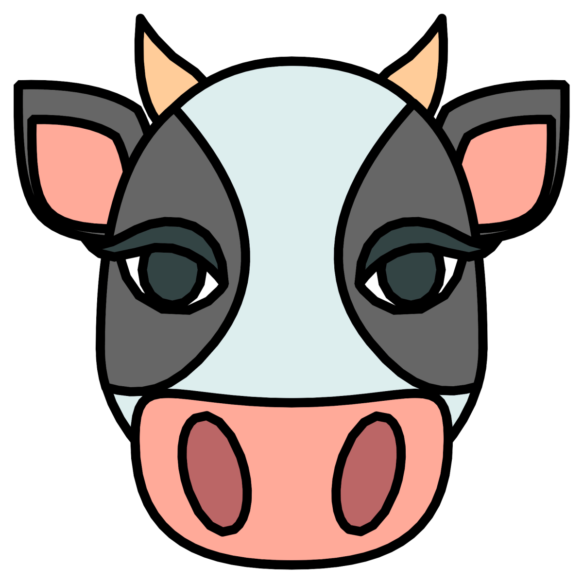 Стилизованная корова