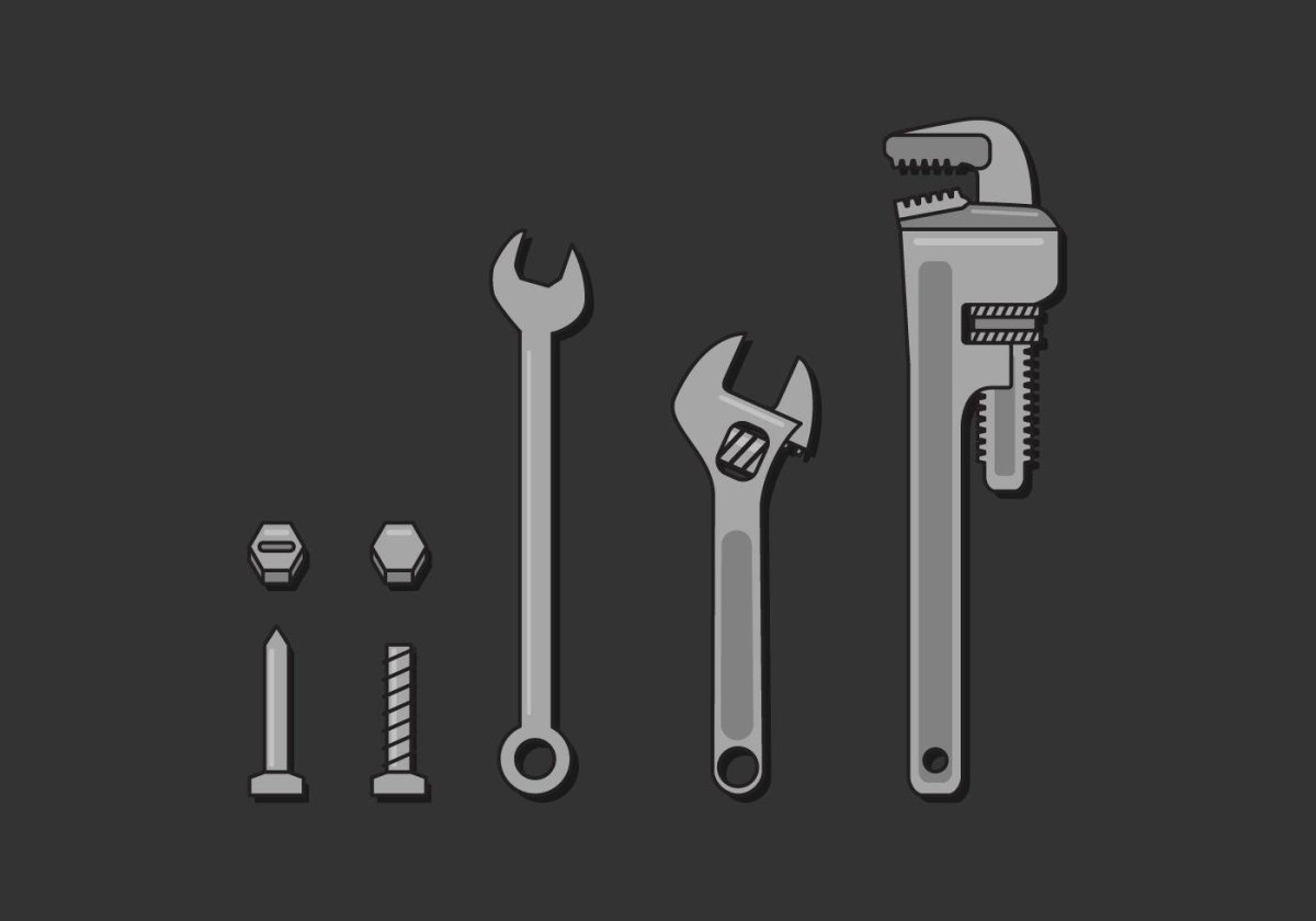 Разводной ключ иконка