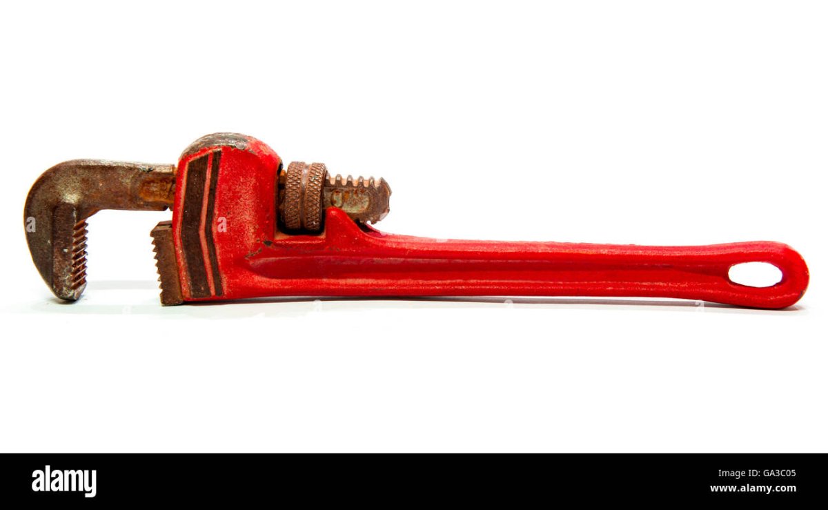 Старинный трубный ключ