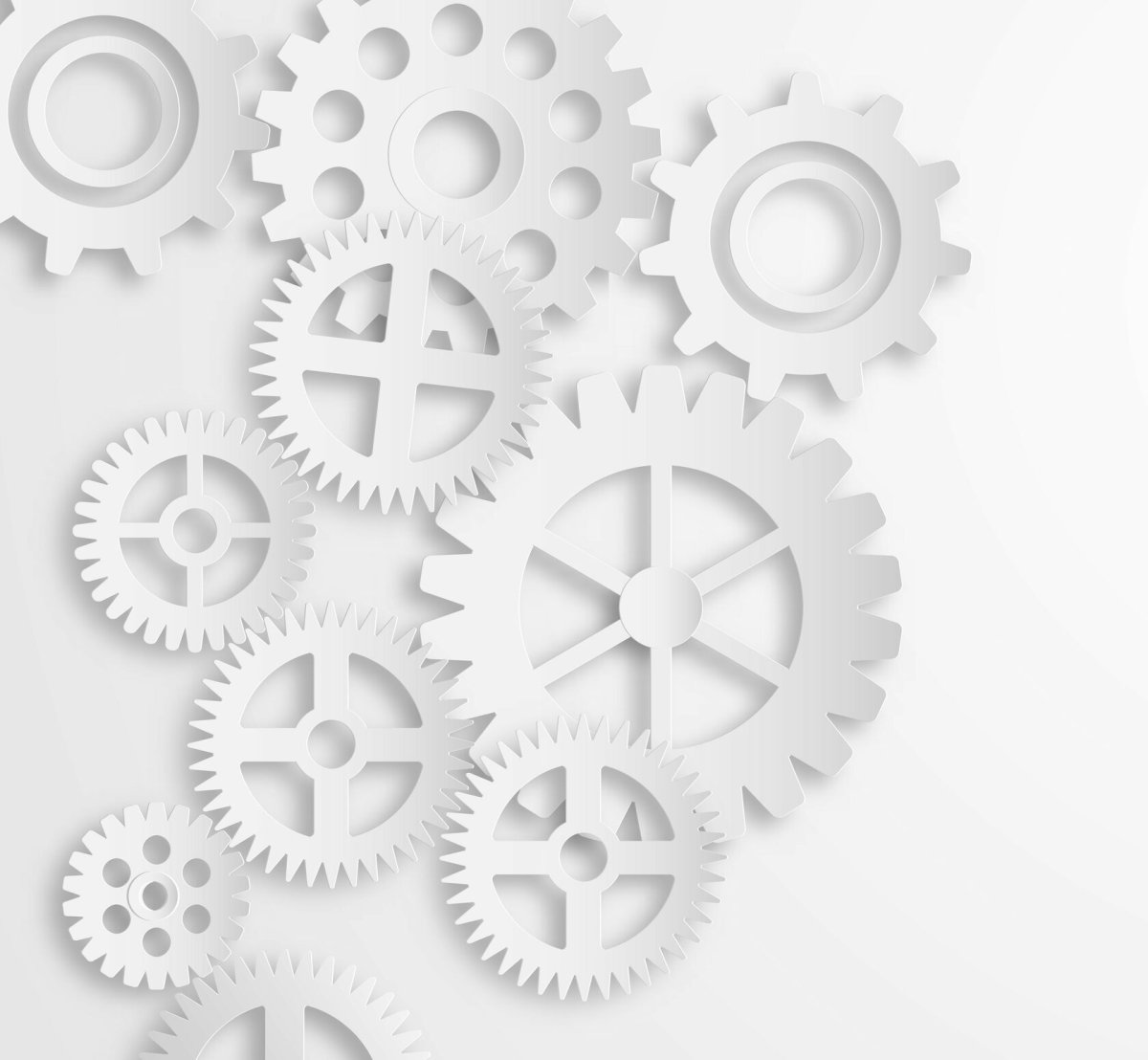 Шестеренки подложка