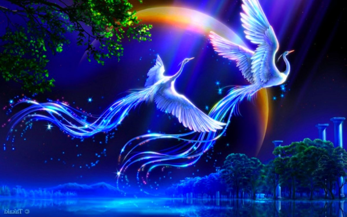 Фэнтези птицы