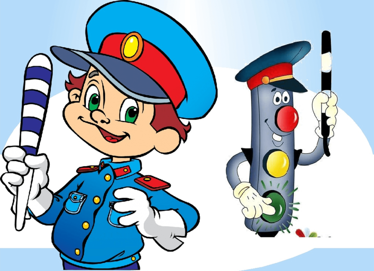 Нарисовать гаишника