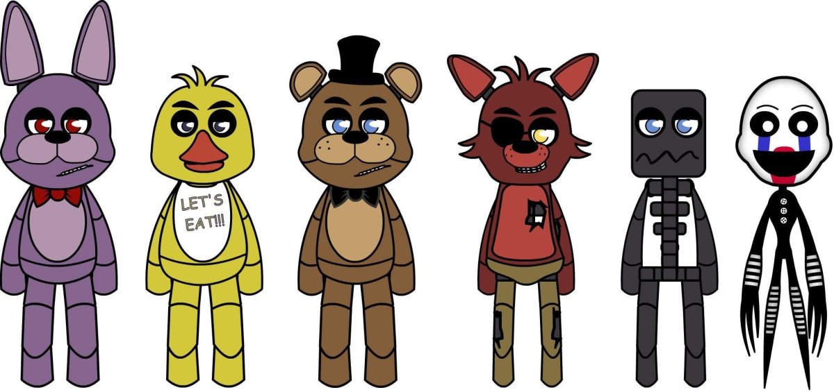 ФНАФ Фредди и Голден Фредди