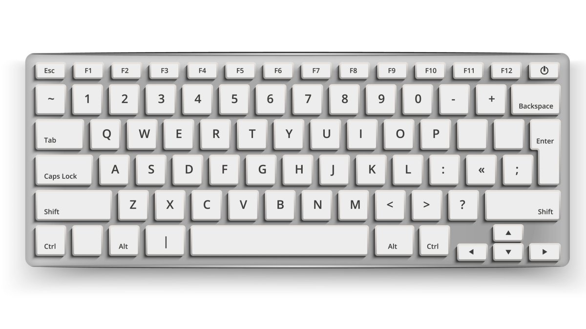 Крупная клавиатура