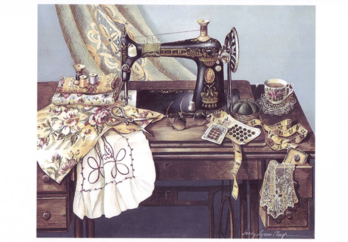 Художница Sandy Lynam Clough