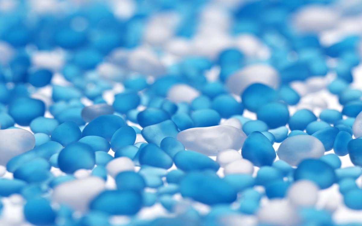 Красивая обложка в голубых тонах