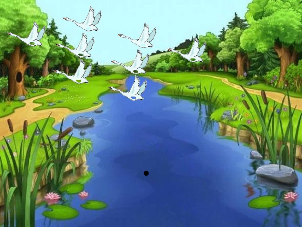 Сказочная речка для детей