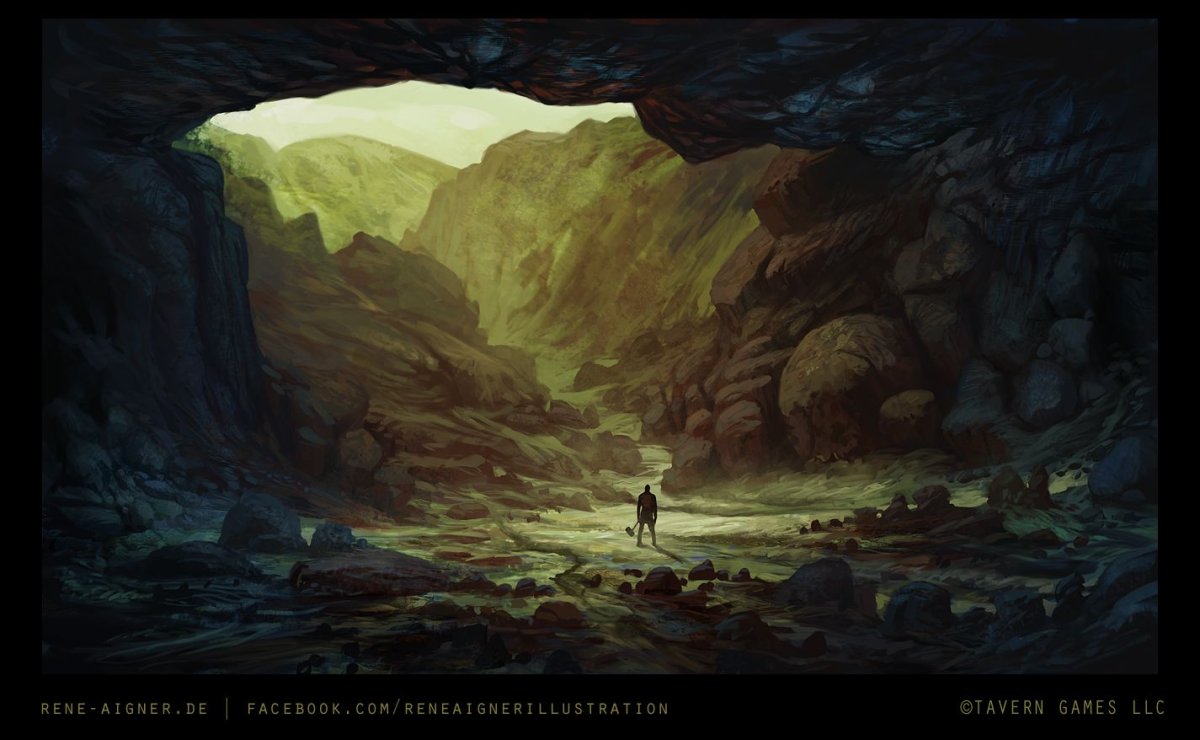 Пещера концепт