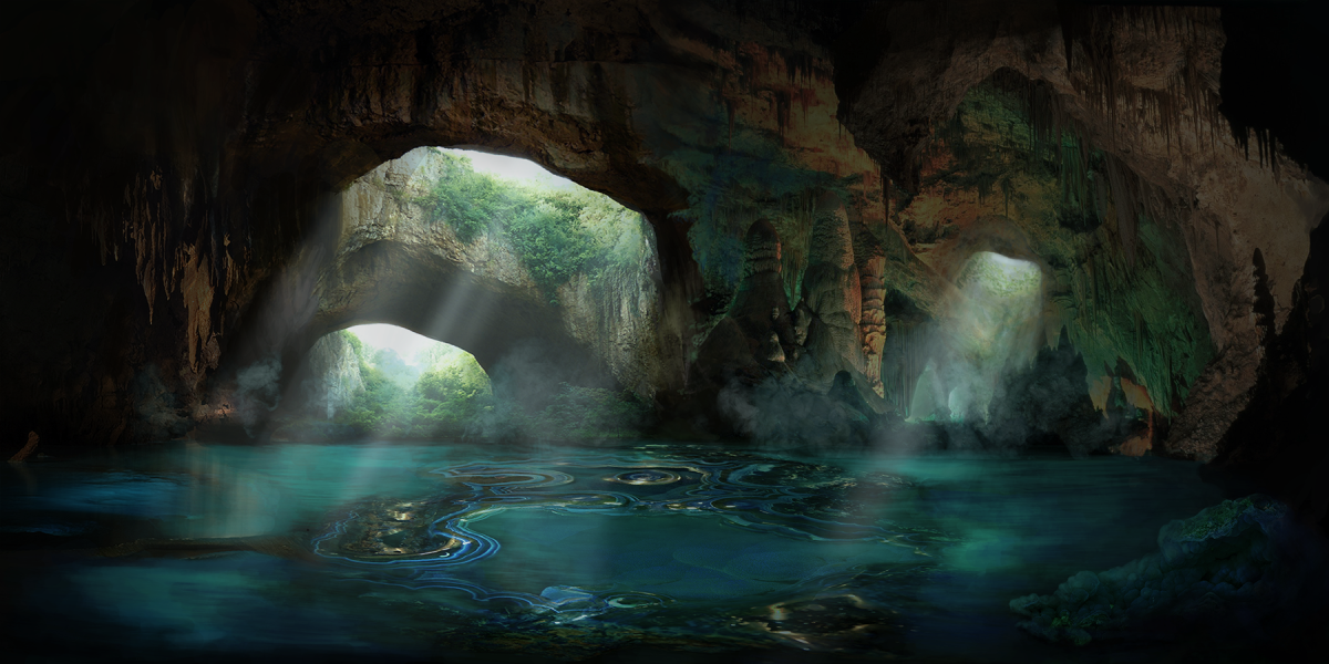 Река в пещере