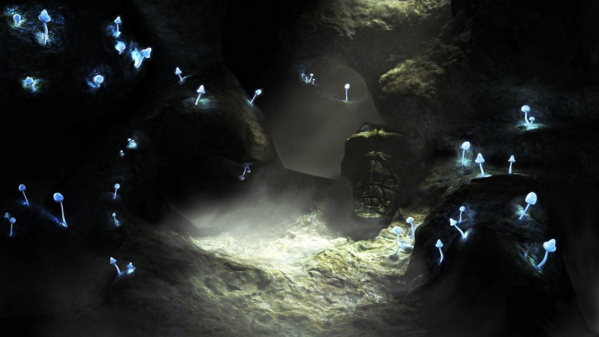 Грот пещера арт