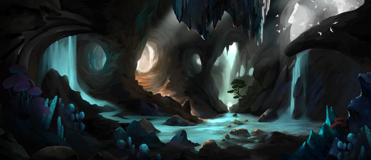 Референсы пещер