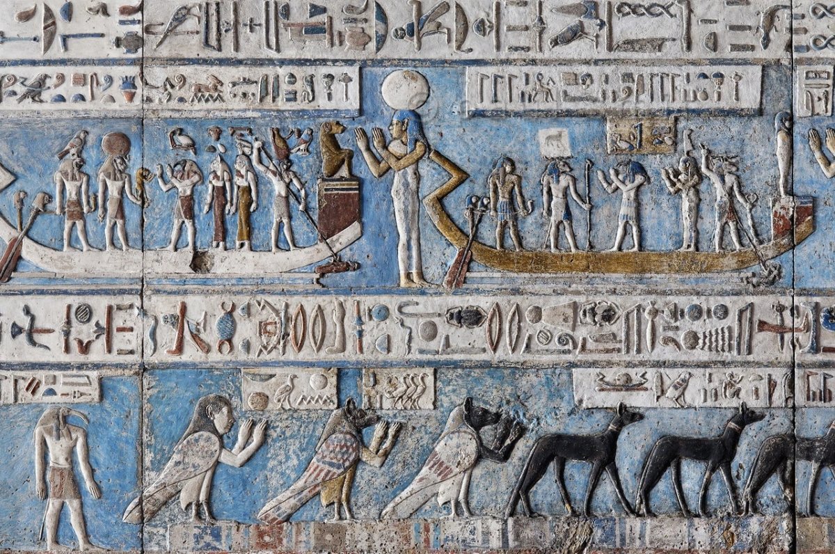Египет боги суд Осириса Дендера