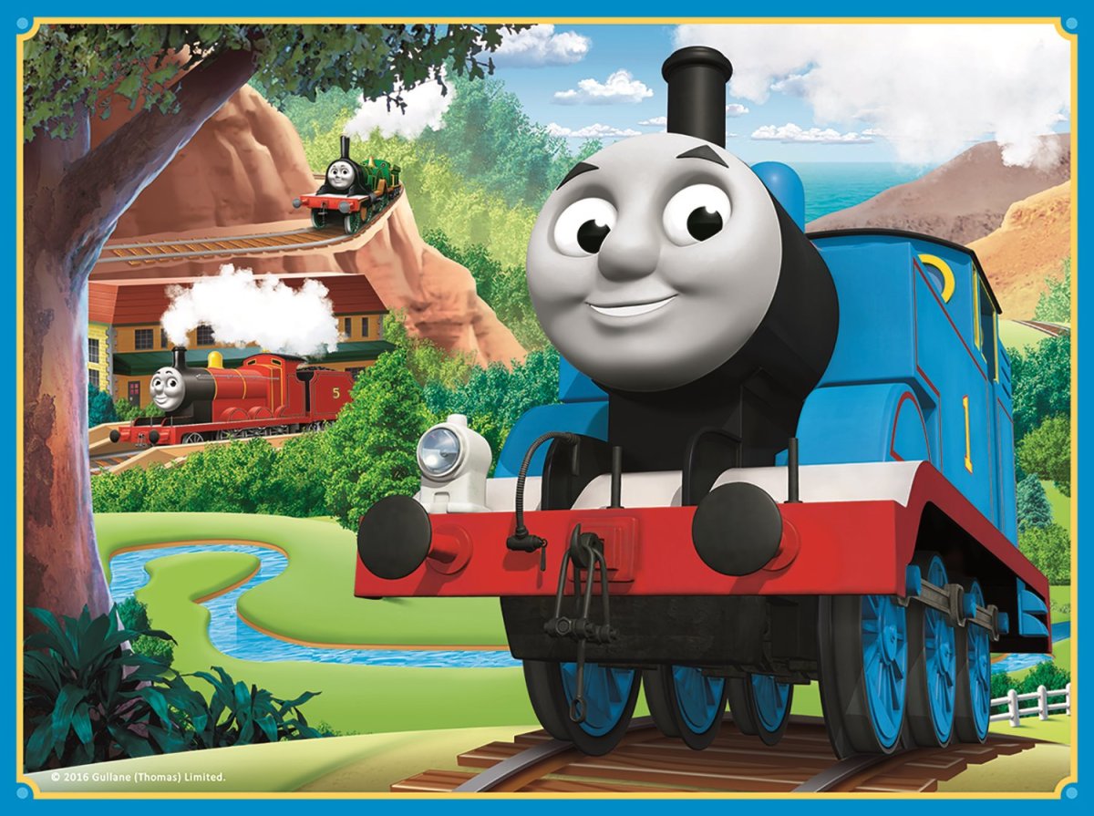 Игра пазлы Томас и его друзья