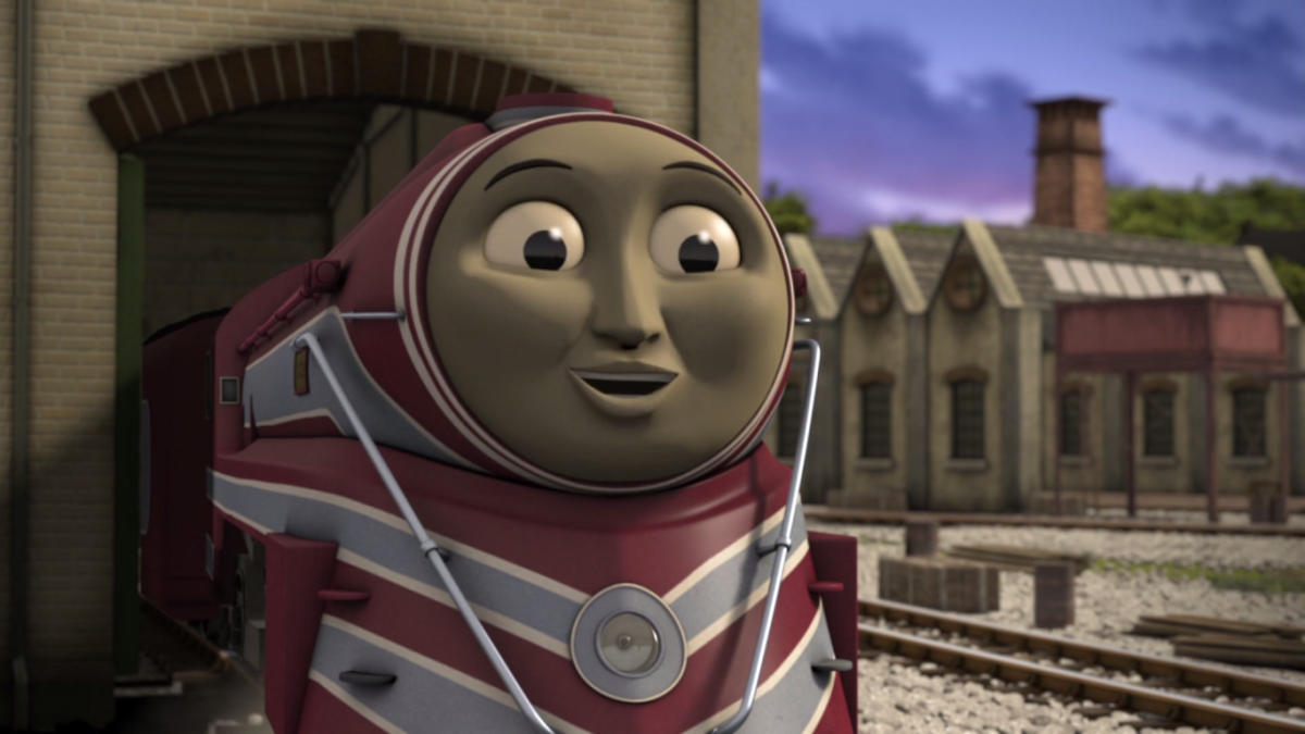 Томас Оливер паровоз Sodor
