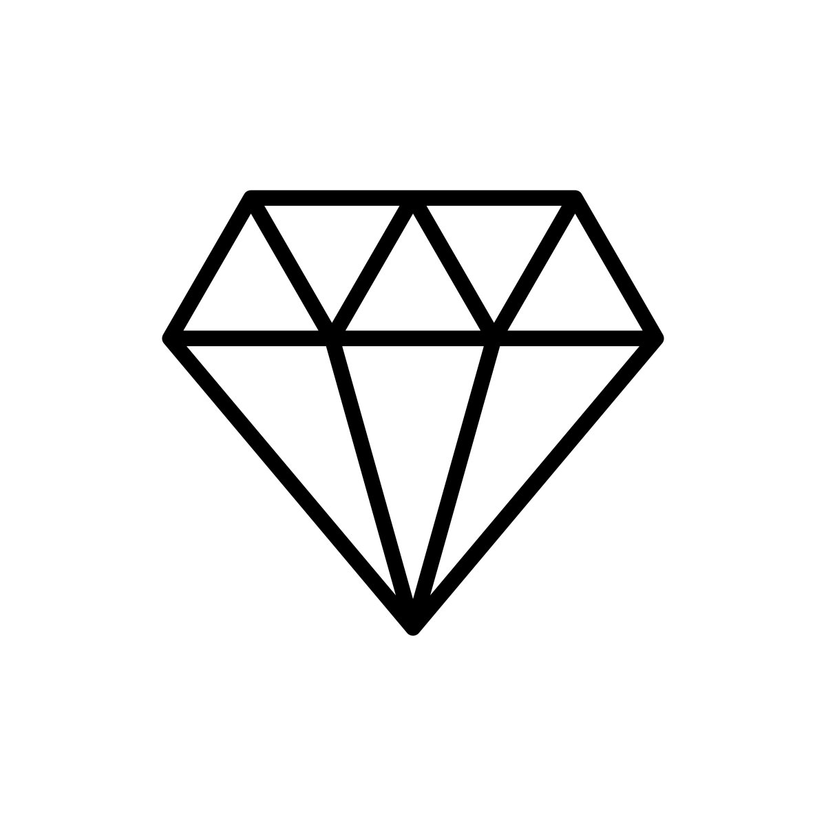 Бриллиант схематичный