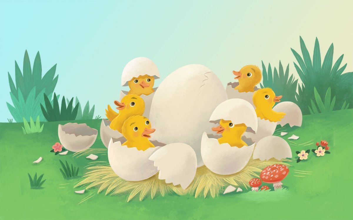 Утиное яйцо Гадкий утенок