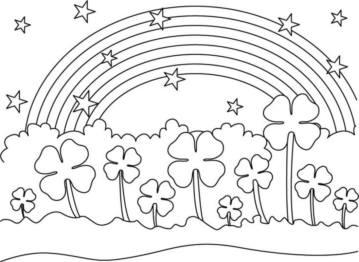 Радуга рисунок для детей