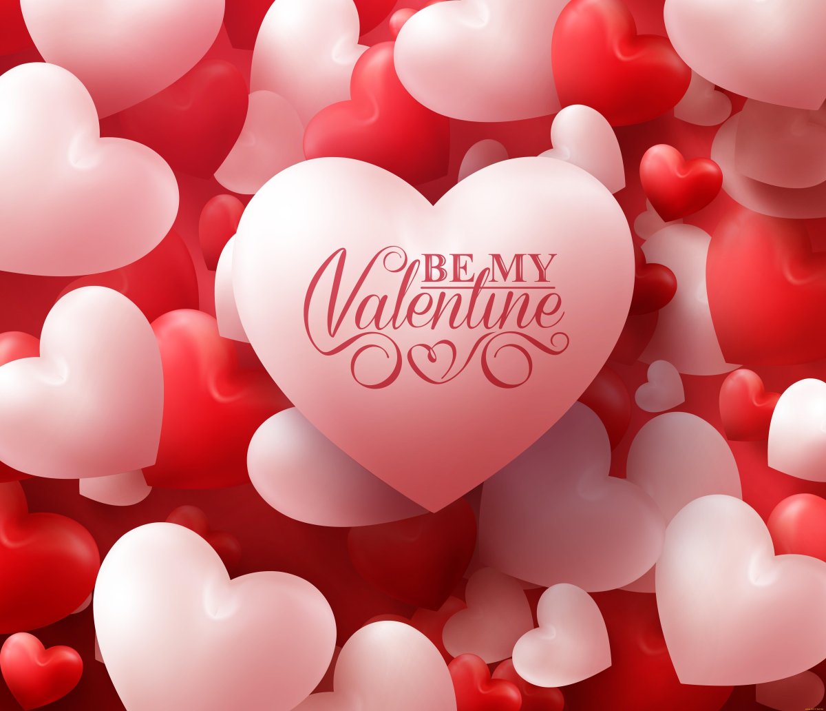 Сердечки на день влюбленных