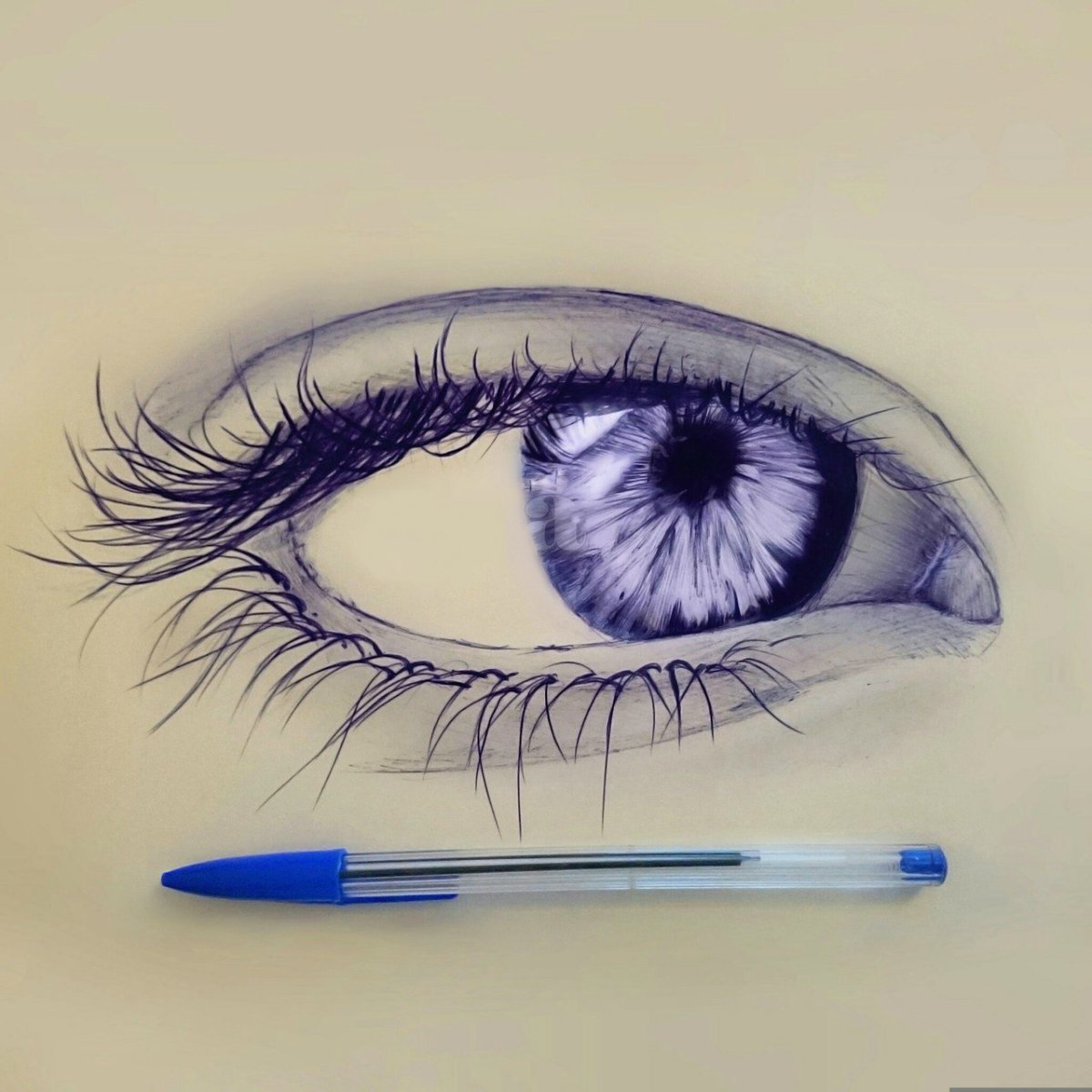 Рисунок ручкой для начинающих